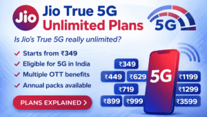 Jio True 5G Unlimited Plans: What’s Real, What’s Limited, and What You Should Know