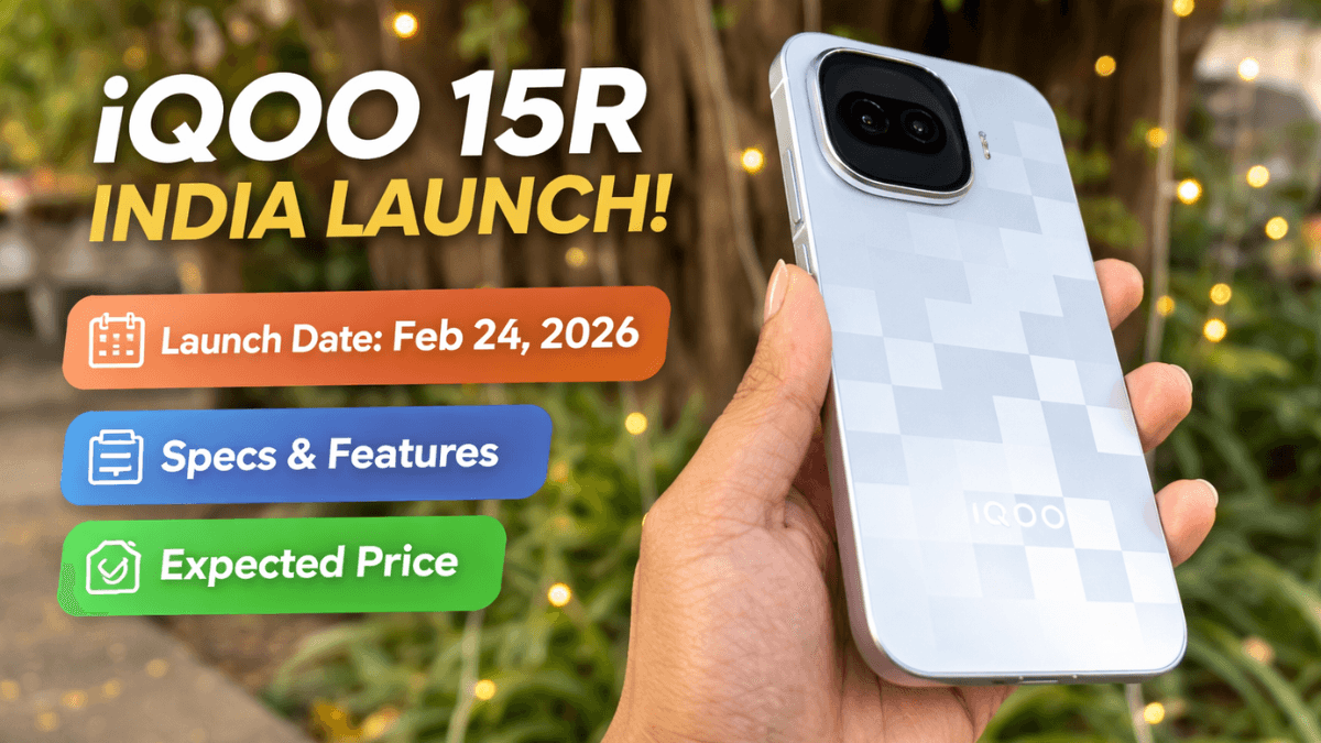 iQOO 15R India Launch Date Confirmed