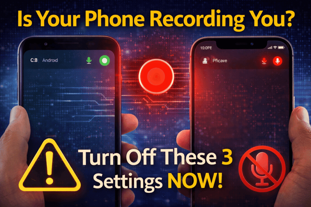 Is Your Phone Recording You? Turn Off These 3 Settings