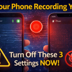 Is Your Phone Recording You 3 Red-Dot Settings in Android & iPhone You Must Turn Off Now