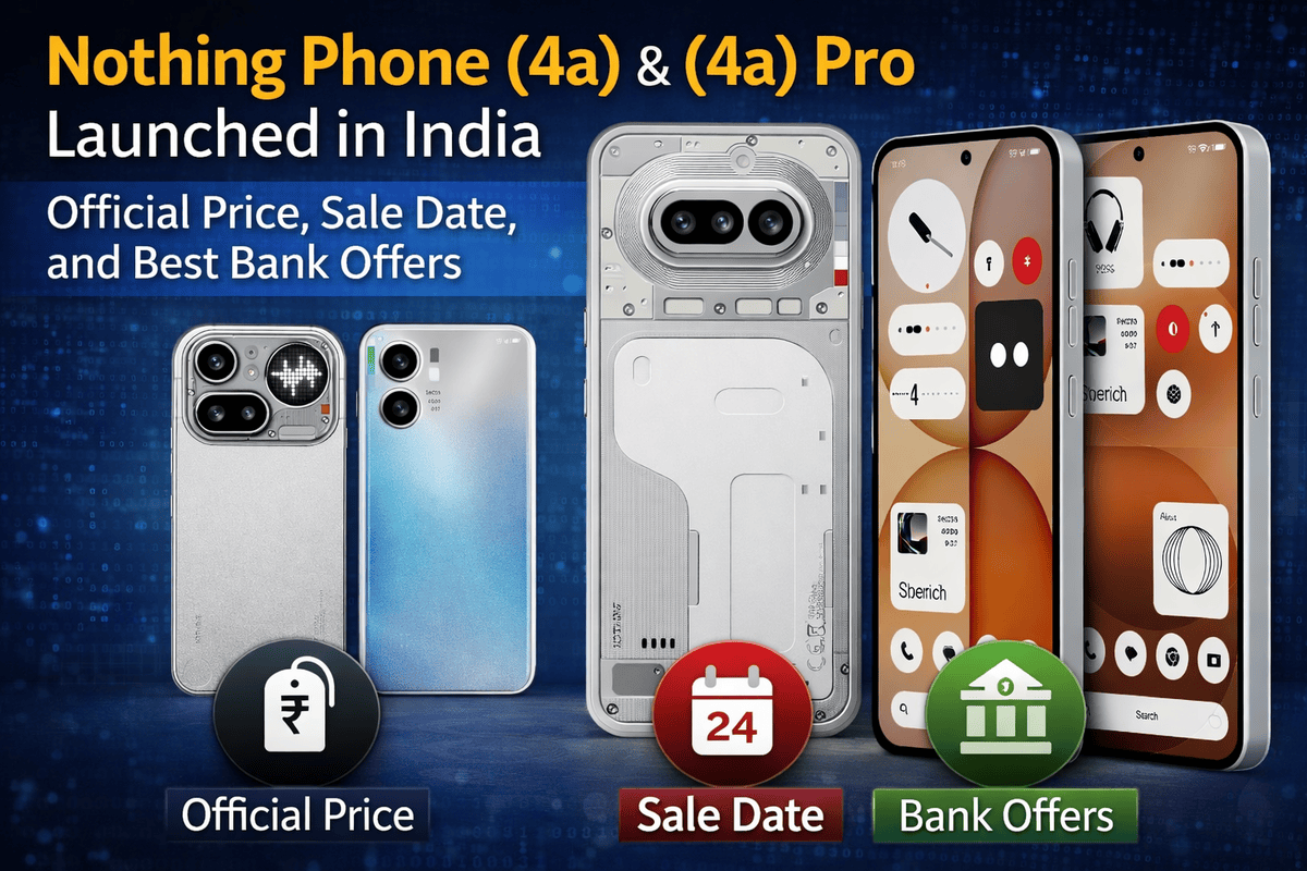 Nothing Phone (4a) & 4a Pro Launched in India Price & Offers