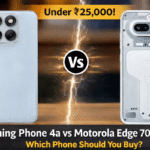 Nothing Phone 4a vs Motorola Edge 70 Fusion