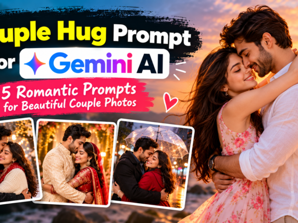 Couple Hug Prompt for Gemini AI: 15 Romantic Prompts for Beautiful Photos