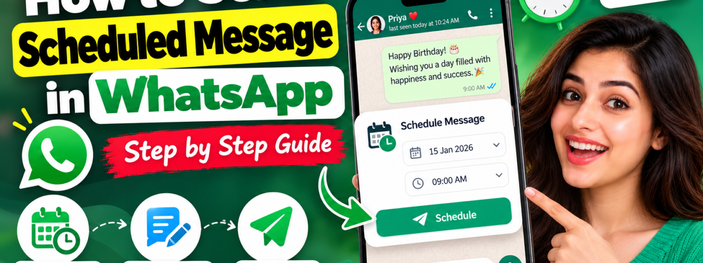 How to Send Scheduled Message in WhatsApp: Complete Guide