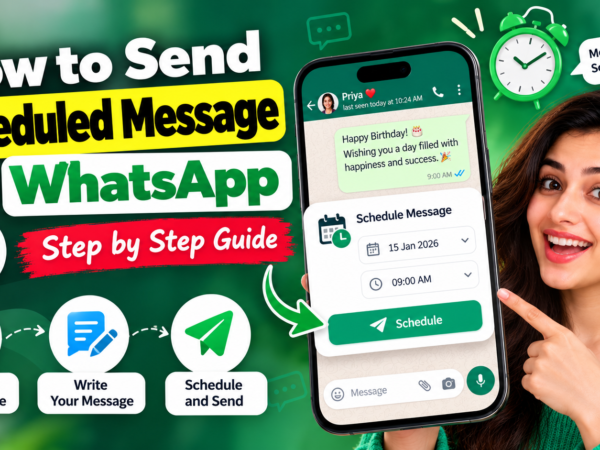 How to Send Scheduled Message in WhatsApp: Complete Guide